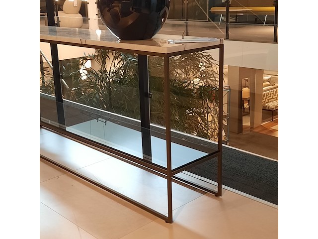 Sidetable beek, cubic, anodic brown - afbeelding 4 van  7