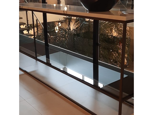 Sidetable beek, cubic, anodic brown - afbeelding 5 van  7