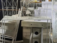 Sidetable, draadmanden (3x) & hanglamp - afbeelding 2 van  3