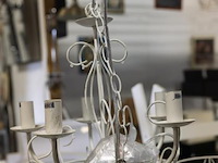 Sidetable, draadmanden (3x) & hanglamp - afbeelding 3 van  3
