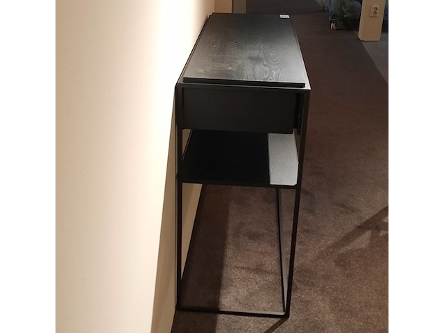 Sidetable ethnicraft, monolit, zwart - afbeelding 4 van  8