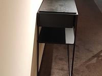 Sidetable ethnicraft, monolit, zwart - afbeelding 4 van  8
