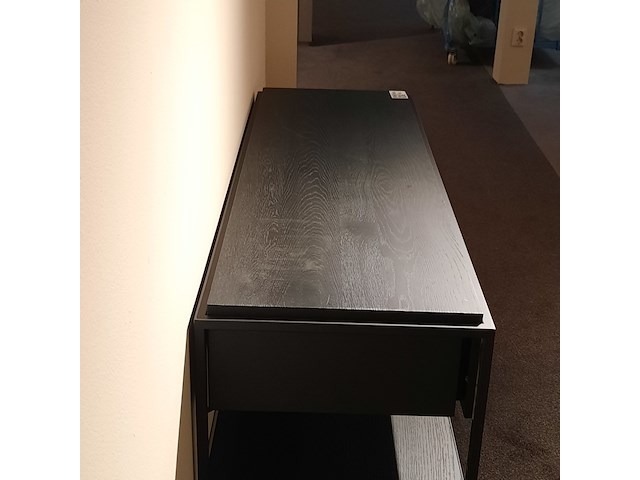Sidetable ethnicraft, monolit, zwart - afbeelding 5 van  8