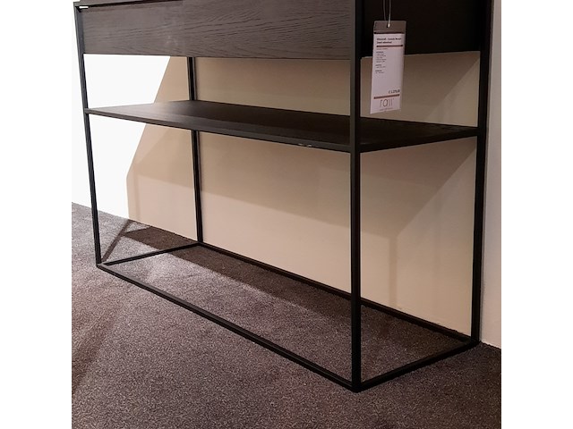 Sidetable ethnicraft, monolit, zwart - afbeelding 7 van  8