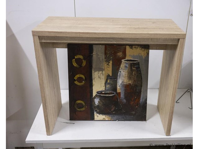 Sidetable & schilderij - afbeelding 2 van  2