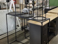 Sidetable, staanders (3x) & hanglamp - afbeelding 1 van  3