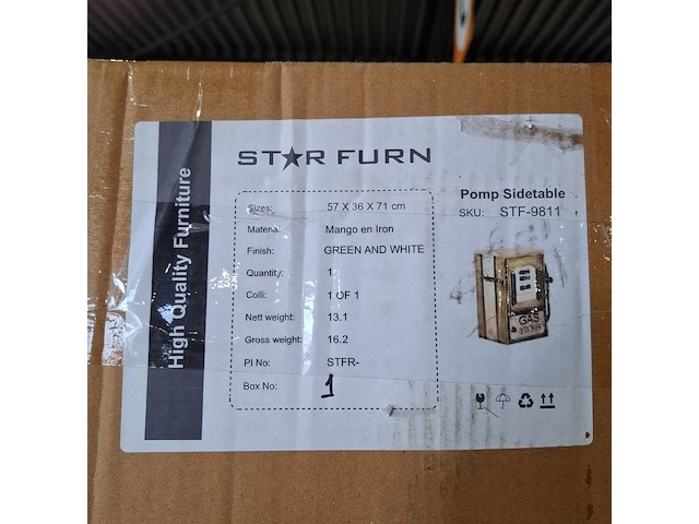 Sidetable starfurn, benzinepomp | stf-9811, 2024 - afbeelding 6 van  6