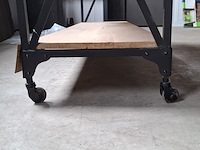 Sidetable, verrijdbaar | mangohout, 2026 - afbeelding 5 van  6