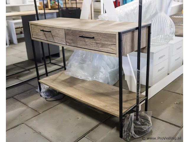 Sidetable & vloerlampen (2x) - afbeelding 3 van  3