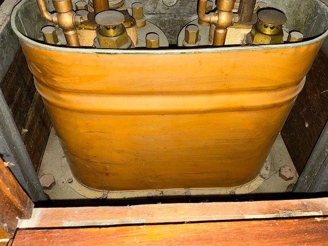 Siebe gorman & co. ltd. - antieke diepzeeduikuitrusting - vroege 20e eeuw - afbeelding 31 van  49
