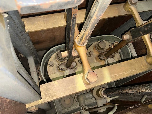 Siebe gorman & co. ltd. - antieke diepzeeduikuitrusting - vroege 20e eeuw - afbeelding 25 van  49