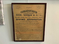 Siebe gorman & co. ltd. - antieke diepzeeduikuitrusting - vroege 20e eeuw - afbeelding 38 van  49