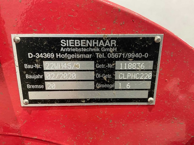 Siebenhaar 22wh45/0 lier - afbeelding 9 van  9