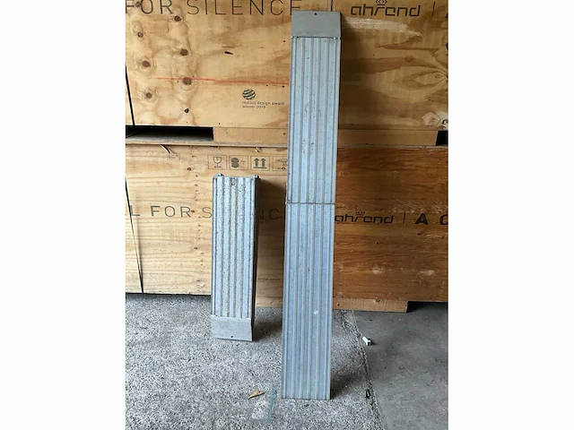 Siedra rijplaat aluminium 200cm - max 800kg - afbeelding 1 van  1
