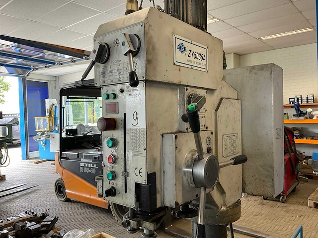 Sieg zy5035a kolomboormachine - afbeelding 12 van  16