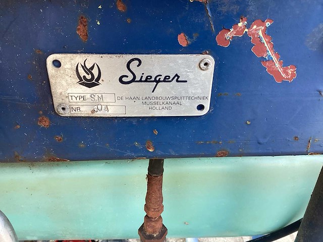 Sieger sm veldspuit - afbeelding 8 van  8