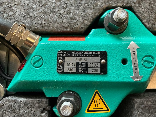 Siegling ehp 5 l hete verwarmingspers - afbeelding 2 van  2