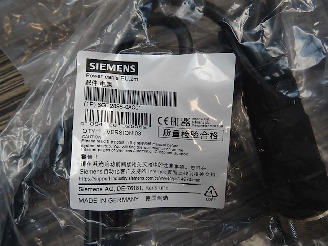 Siemens - 1p6gt2898-0ac81 - power supply - afbeelding 3 van  3