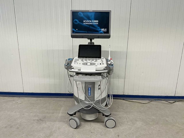 Siemens - 2017 - acuson s2000 - echotoestel - afbeelding 3 van  7