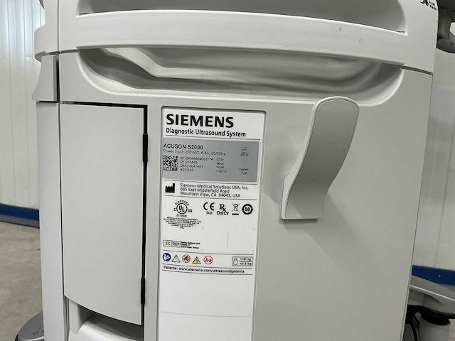 Siemens - 2017 - acuson s2000 - echotoestel - afbeelding 7 van  7
