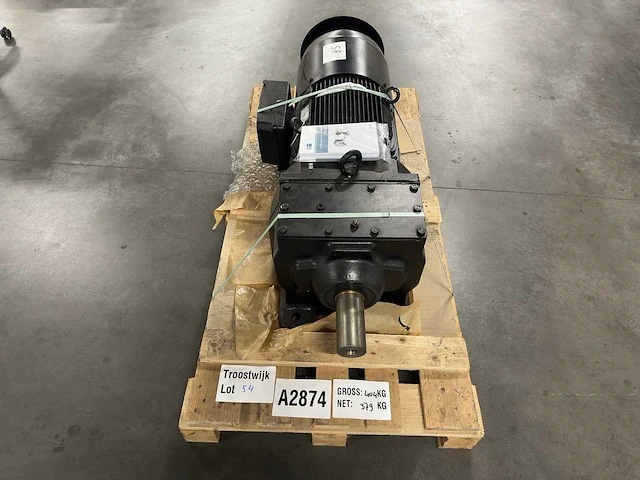 Siemens - 2kj3111-1kl32-9ak1-z - simogear industriële motorreductor / gearmotor 18,5 kw 1x - afbeelding 1 van  7
