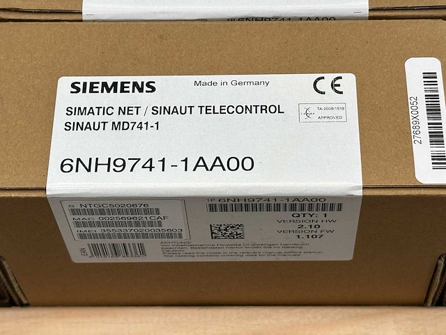 Siemens - 6nh9741-1aa00 - siemens sinaut md741-1 communicatiemodules (42x) - afbeelding 2 van  6