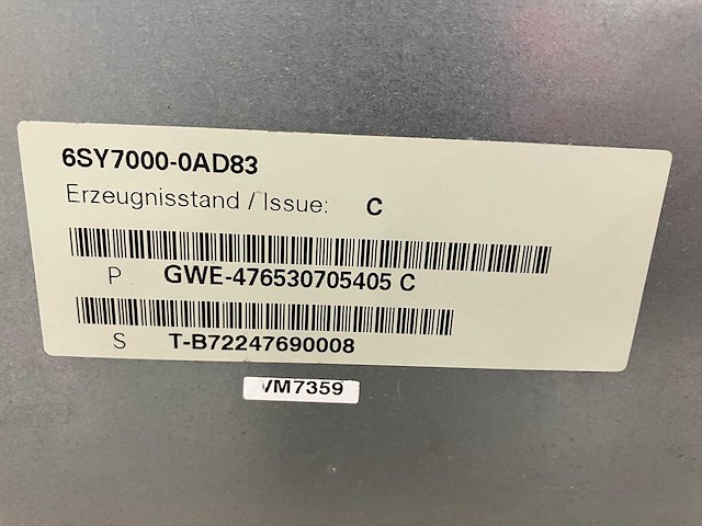 Siemens - 6se7026-0wf60-z - electronics - afbeelding 3 van  4