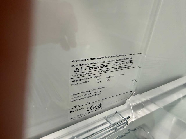 Siemens - amerikaanse koelkast - afbeelding 4 van  16