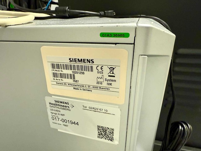 Siemens - artis zeego - robotic angiography system - 2010 - afbeelding 64 van  178