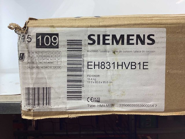 Siemens - eh831hvb1e - kookplaat - afbeelding 3 van  3