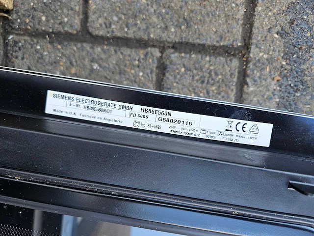 Siemens - fd8806 - inbouwoven - afbeelding 4 van  4