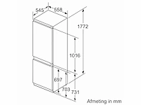 Siemens - ki86nhd30 - inbouw koelkast - afbeelding 2 van  4