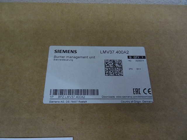 Siemens - lmv37.400a2 - burner management unit - afbeelding 2 van  2