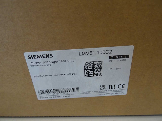 Siemens - lmv51.100c2 - burner management unit - afbeelding 2 van  2