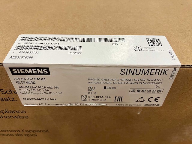 Siemens - partij sinumerik operator panels & sinamics smart line modules 6fc5 & 6sl3 - afbeelding 5 van  5