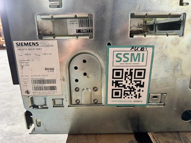 Siemens - siemens wl ii 3200h - 3wl geleiderframe - luchtstroomonderbreker - afbeelding 1 van  1
