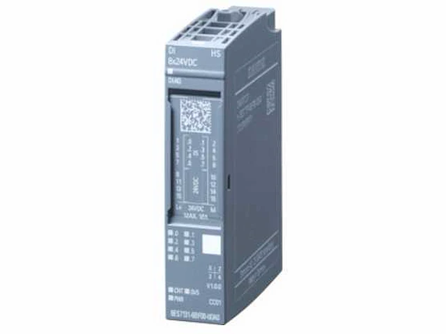 Siemens - simatic et 200sp - 1p6es7131-6bf00-0da0 - digitale input module - afbeelding 1 van  2