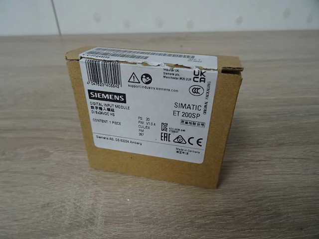 Siemens - simatic et 200sp - 1p6es7131-6bf00-0da0 - digitale input module - afbeelding 2 van  2