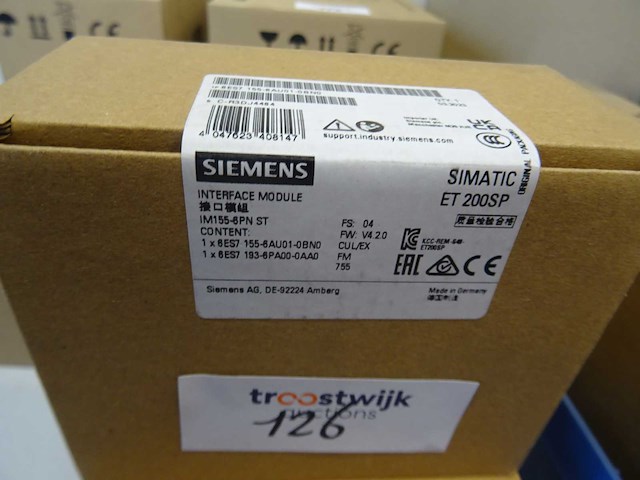 Siemens - simatic et 200sp - interface module (4x) - afbeelding 2 van  2