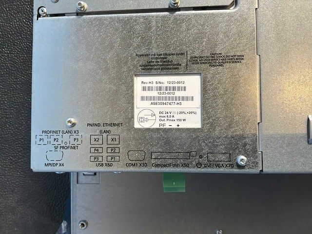 Siemens - simatic hmi ipc677c - panel pc - - afbeelding 6 van  8