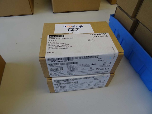 Siemens - simatic net cm s7-1200 - communicatie module (2x) - afbeelding 1 van  2
