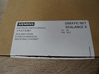 Siemens - simatic net scalance x xb208 - electrical switch module - afbeelding 2 van  4