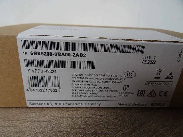 Siemens - simatic net scalance x xb208 - electrical switch module - afbeelding 3 van  4