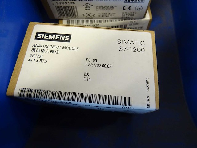 Siemens - simatic s7-1200 - analog input module (12x) - afbeelding 3 van  3