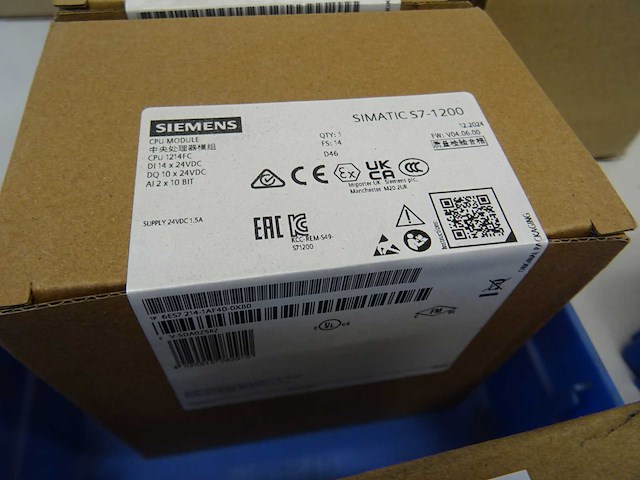Siemens - simatic s7-1200 - cpu module (4x) - afbeelding 2 van  3