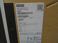 Siemens - sinamics g120x - 6sl3230-3ye14-0af0 - frequentieregelaar - afbeelding 3 van  3