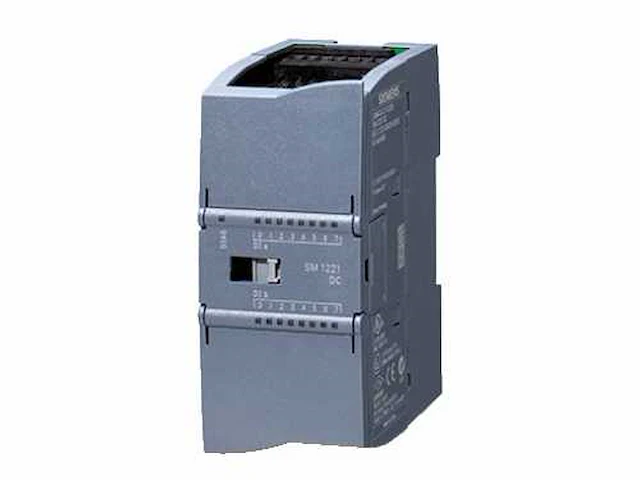 Siemens - sm1221 di 16x24vdc - 1p6es7221-1bh32-0xb0 - digitale input module (17x) - afbeelding 1 van  4