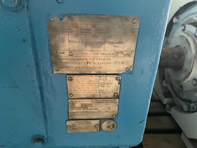 Siemens 1gm3459-8kz90-z gelijkstroommotor (dc-motor) - afbeelding 6 van  6