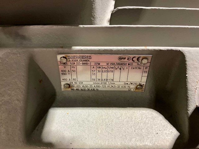 Siemens 1lg4 223-6aa60-z elektromotor - afbeelding 5 van  5
