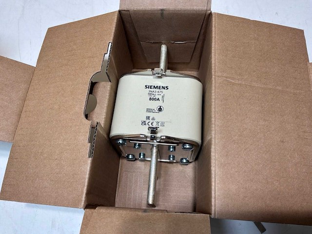 Siemens 3na3 475 lv hrc fuse smeltpatroon - afbeelding 12 van  12